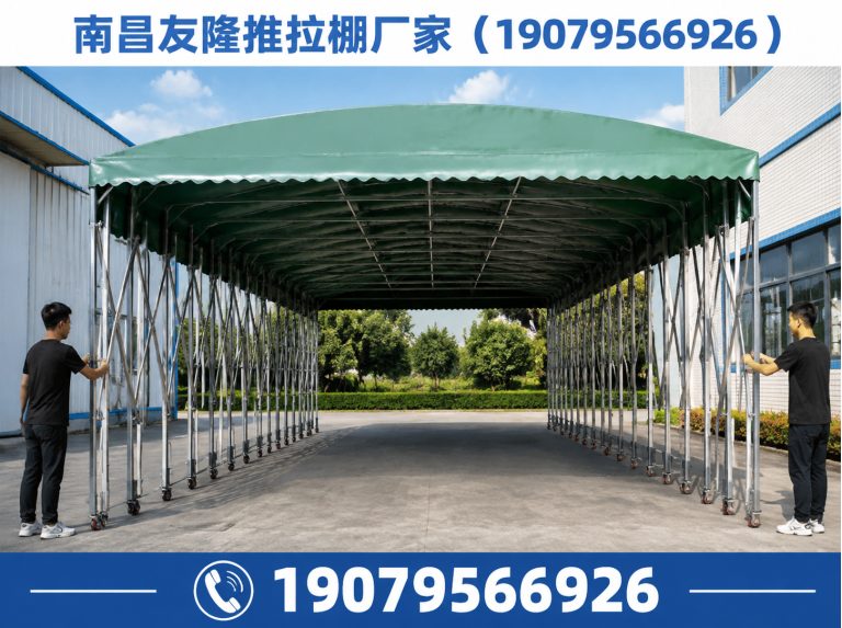 青云谱区手动推拉棚展示图